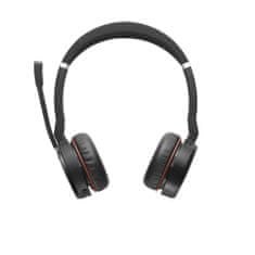 Jabra Evolve 75 SE/Stereo/ANC/BT/Bezdrať/Čierna-červená