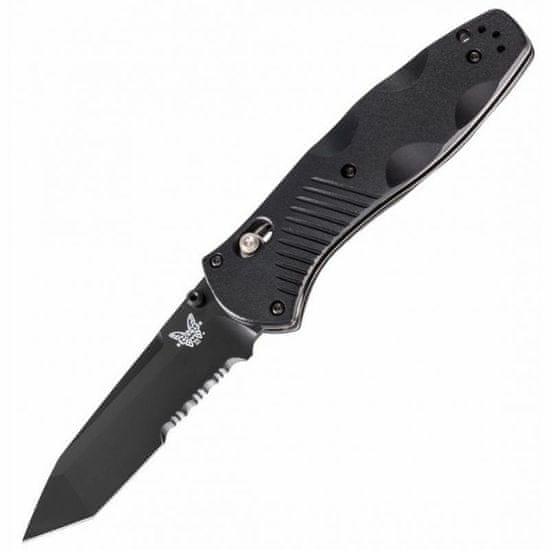 Benchmade 583SBK BARRAGE vreckový nôž s asistenciou 9 cm, celočierna, termoplast