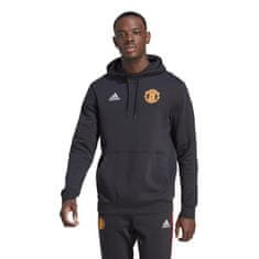 Adidas Mikina MANCHESTER UNITED DNA Club black Velikost: S