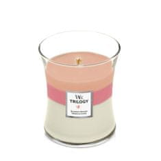 Woodwick Vonná sviečka váza Trilogy Blooming Orchard 275 g