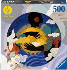 Ravensburger Okrúhle puzzle Little Sun: Správny pocit 500 dielikov