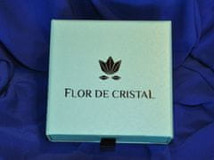 Flor de Cristal Strieborný atypický prsteň
