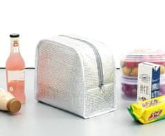 Camerazar Termoobal LUNCH BOX určený na prenášanie jedla, vodeodolný, materiál odolný voči škvrnám, 20 x 22 x 12 cm