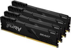 Kingston Fury Beast Black 32GB (4x8GB) DDR4 3200 CL16