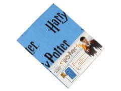 sarcia.eu Harry Potter Modré plachta pre deti, bavlnená plachta 90x200 cm, OEKO-TEX
