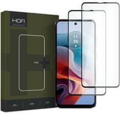 Hofi Glass Pro Full Screen 2x ochranné sklo na Motorola Moto G34 5G, čierne