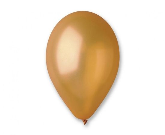 Gemar Latexové balóniky GM110 metalická zlatá 30cm 100ks