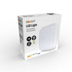 Solight Solight LED vonkajšie osvetlenie štvorcové, 13W, 910lm, 4000K, IP54, 16cm WO751