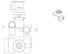 Astralpool Tryska 1 1/4'' MINI pre bazény a vírivky