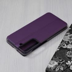 Techsuit Elegantné knižkové puzdro View Case pre Samsung Galaxy S21 FE - Čierna KP30082