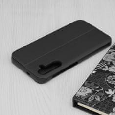 Techsuit Elegantné knižkové puzdro View Case pre Samsung Galaxy S24 - Čierna KP30073