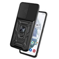 Techsuit Camshield puzdro pre Samsung Galaxy S21 FE - Čierna KP30094