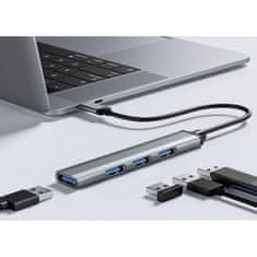 Solex USB HUB 4-portový 1x3.0+3x2.0 IZOXIS T461