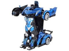 Mamido Auto Robot Transformers 2v1 na diaľkové ovládanie RC 1:10 modrá