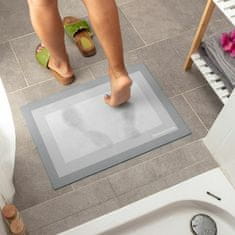 Northix Kúpeľňový koberec so šmykľavkou 