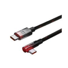 BASEUS MVP2 USB-CC kábel, 100W, 1m čierno/červený