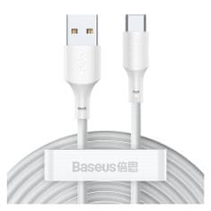 BASEUS Baseus Wisdom USB-A/C kábel 1,5m 5A 2ks