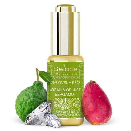 Saloos Omladzujúci elixír ARGAN&OPUNCIA - Bergamot, 20 ml