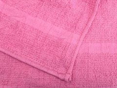 Výpredaj obliečok Uterák Basic ružový