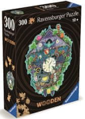 Ravensburger 120007593 Drevené puzzle Kukučkové hodiny 300 dielikov