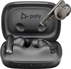 Poly VOYAGER FREE 60 UC, USB-A, Teams, čierna