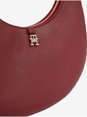 Tommy Hilfiger Vínová dámska kabelka Tommy Hilfiger Feminine Shoulder Bag UNI