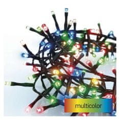 EMOS LED vianočná reťaz – ježko, 8 m, vonkajšia aj vnútorná, multicolor, časovač