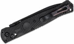 Benchmade 391SBK SOCP Black Serrated taktický vreckový nôž 11,4 cm, celočierny, CF-Elite