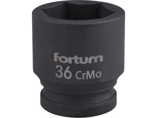 Fortum Kľúč nástrčný rázový, 36mm, 3/4”, FORTUM