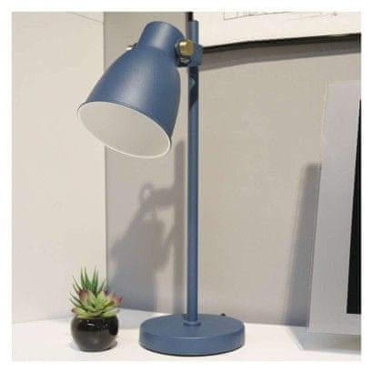 EMOS Stolná lampa JULIAN, modrá