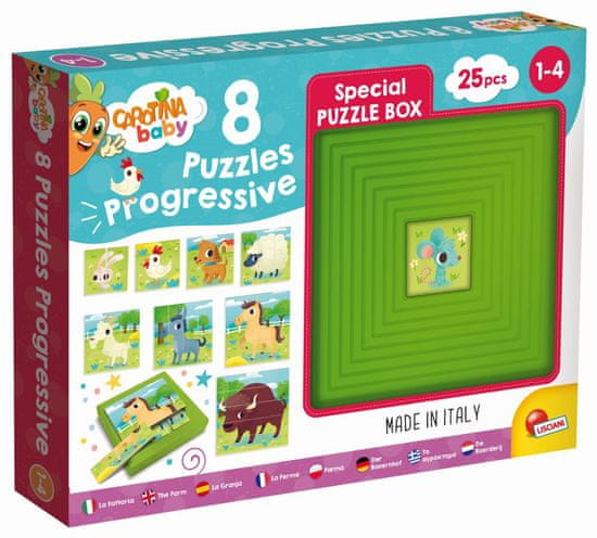 MPK TOYS CAROTINA BABY 8 PUZZLE - Farma