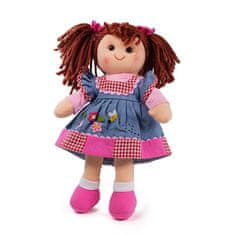 Rappa Bigjigs Toys Látková bábika Melody 34 cm