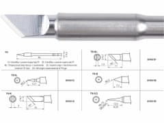 Extol Industrial Hrot spájkovací T9-KL pre 8794511, EXTOL INDUSTRIAL