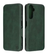 Techsuit  Flipové puzdro Wallet Plus pre Samsung A05s zelené