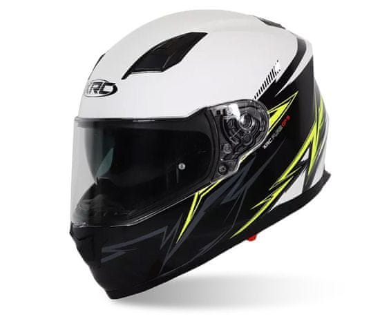 XRC prilba Pure GP 5 black/white/fluo