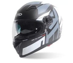 XRC Helma na motorku matt black/grey/white veľ. XL