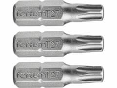 Fortum Bit torx 3ks, T 27x25mm, S2, FORTUM