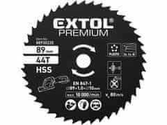 Extol Premium Kotúč pílový na kov, Ø89mm, 44Z , pre 8893022, EXTOL PREMIUM