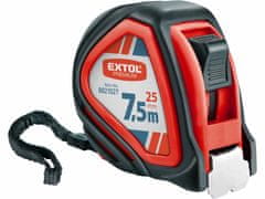 Extol Premium Meter zvinovací, 7,5m, šírka pásu 25mm, EXTOL PREMIUM