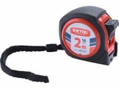 Extol Premium Meter zvinovací, 2m, šírka pásu 16mm, EXTOL PREMIUM