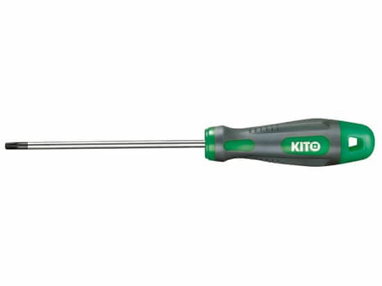 KITO Skrutkovač Torx s dierkou S2, magnetický, predĺžený, TTa40x200mm, S2, KITO