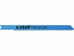 Extol Premium List pílový do priamočiarej pílky 5ks, BiM, 75mm, úchyt UNIVERZAL, Bi-metal, EXTOL PREMIUM