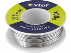 Extol Craft Cín na spájkovanie Ø1mm, 100g, EXTOL CRAFT