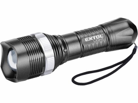 Extol Light Svietidlo 1W LED, 40lm, 3xAA, dĺžka 200mm, ABS plast, EXTOL LIGHT