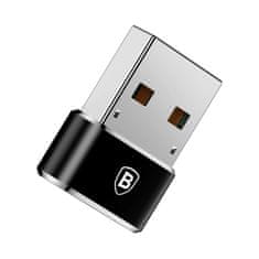 BASEUS Baseus adaptér z USB typu C na USB čierny (CAAOTG-01)