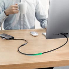 Ugreen Ugreen Predlžovací kábel USB C (samec) - USB C (samica) 100W 10Gbps 1m čierny