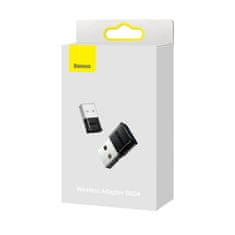 BASEUS Baseus BA04 mini adaptér Bluetooth 5.0 USB prijímač vysielač k počítaču čierny (ZJBA000001)