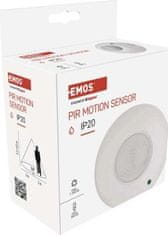 EMOS PIR senzor (pohybové čidlo) IP20 1200W, biely