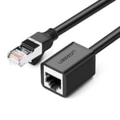 Ugreen Ugreen przedłużacz Kabel internetowy Ethernet RJ45 Cat 6 FTP 1000 Mbps 3 m czarny (NW112 11282)