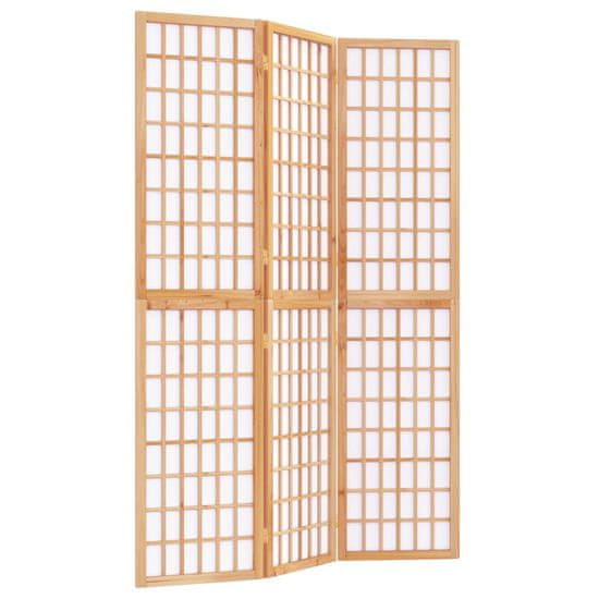 Vidaxl Skladací paraván so 3 panelmi japonský štýl 120x170 cm